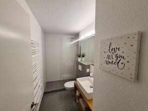 Vannituba majutusasutuses Haus Allod 205