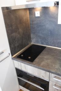 Kuchyň nebo kuchyňský kout v ubytování Apartmán Bára