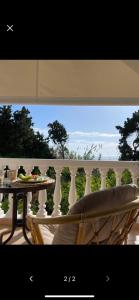 Балкон или терраса в Afroditi Junior Suites
