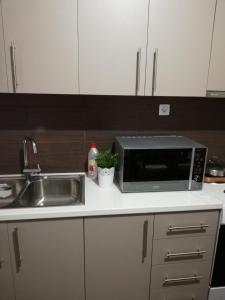 Η κουζίνα ή μικρή κουζίνα στο MP Appartement +13 φωτογραφίες