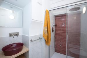 Koupelna v ubytování La Casa del Marinaio