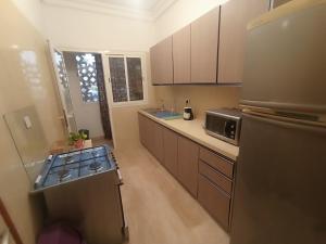 Η κουζίνα ή μικρή κουζίνα στο Bel Appart meublé