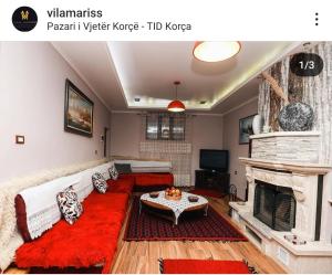 Posezení v ubytování Vila Mariss