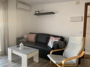 A seating area at Atico Casa Mari