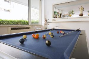 Biliár nebo kulečník v ubytování Hotel B&B Avana