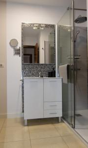 Bathroom sa Vivienda vacacional Rous