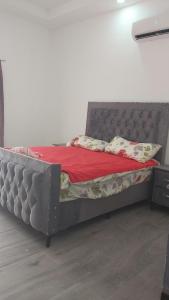Postel nebo postele na pokoji v ubytování 1 Bedroom condo in Residential Bavaro Punta Cana, Altagracia Province, Harmony residence