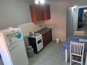 Kjøkken eller kjøkkenkrok på Depto 2 ambientes temporario