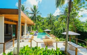 Πισίνα στο ή κοντά στο EMHILL Estate Lombok