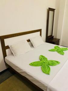 Postel nebo postele na pokoji v ubytování Abi Resort