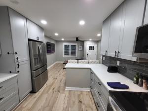 Köök või kööginurk majutusasutuses The Silver Bungalow