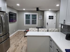 Köök või kööginurk majutusasutuses The Silver Bungalow