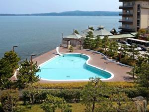 A view of the pool at Yukai Resort Premium Kinpaso or nearby