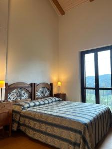 Voodi või voodid majutusasutuse Nutrilamente country house toas