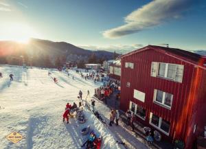 Pensiunea Sky om vinteren