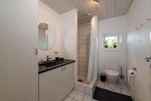 Koupelna v ubytování Bed & Breakfast Horsens - Udsigten