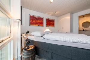 Postel nebo postele na pokoji v ubytování Bed & Breakfast Horsens - Udsigten