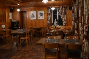 Restaurace v ubytování Auberge de l'Ange
