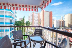 Balkon lub taras w obiekcie Agua Azul 4-A Apartment Levante-Rincon de Loix