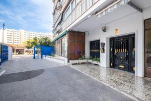 Budynek, w którym mieści się apartament