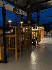 Balkón nebo terasa v ubytování Lime Lite Manila Hostel