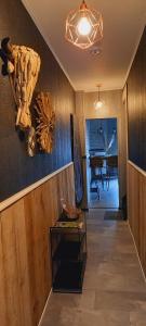 Istumisnurk majutusasutuses Gîte Chez Simone