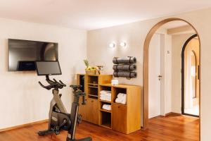 The Rebello Hotel & Spa - Small Luxury Hotels Of The World的健身中心和/或健身设施