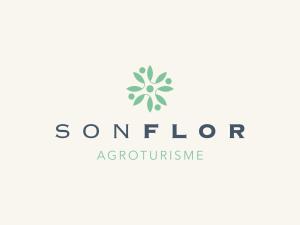 a logo for a flower shop or store at Son Flor Agroturisme in Santa Margalida