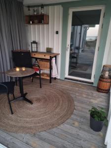 Balkón nebo terasa v ubytování Studio Snäckeberg