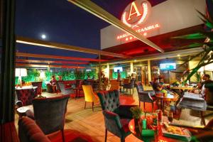 Restaurace v ubytování Akgun Istanbul Hotel