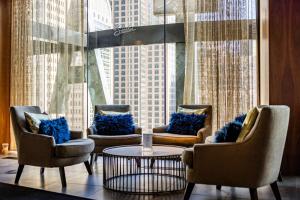The Statler Dallas, Curio Collection By Hilton的休息区