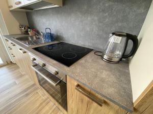 Η κουζίνα ή μικρή κουζίνα στο Appartamento il Cedro +9 φωτογραφίες