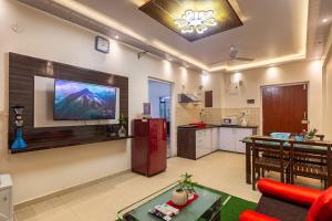Nhà bếp/bếp nhỏ tại Johnnie Holiday Homes