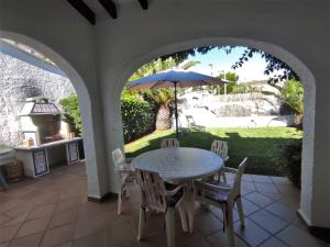 Patio nebo venkovní prostory v ubytování Nueva Playa