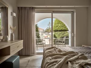 Voodi või voodid majutusasutuse Marelen Hotel Zakynthos toas