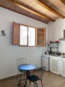 Kjøkken eller kjøkkenkrok på Apartamento Romantico Casco Antiguo
