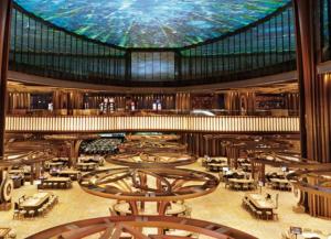 En restaurant eller et andet spisested på Genting Peak 4PaxStudio420R at Grand Ion Delemen