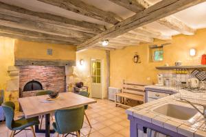 Dining area in the country house