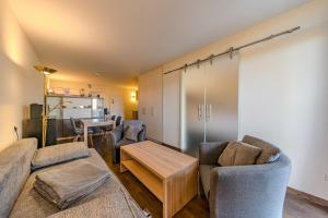 Kuchyň nebo kuchyňský kout v ubytování Resort Deichgraf Resort Deichgraf 27-09