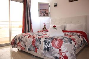 Postel nebo postele na pokoji v ubytování Hotel La Place