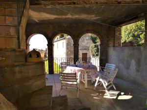 Balkón nebo terasa v ubytování Scappo in Umbria, la Loggia