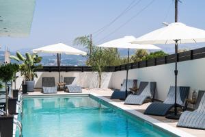 Bazén v ubytování Solvio Boutique Hotel & Spa nebo v jeho okolí