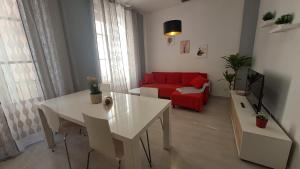 TV a/nebo společenská místnost v ubytování Nest Style Granada
