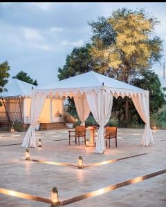 Patio nebo venkovní prostory v ubytování Dashing Desert Camps & Resort