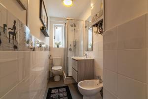 Kúpeľňa v ubytovaní Piazza Navona Penthouse + 27 fotografií