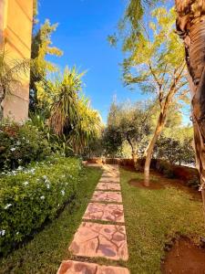 Zahrada ubytování Villa Marrakech piscine privée vue sur Golf&Atlas