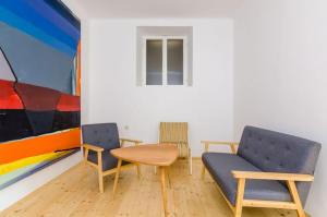 Posezení v ubytování Apartment Pavo