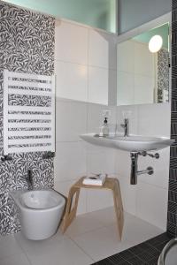 Koupelna v ubytování B&B Villa Fortezza