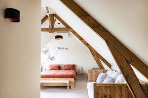 Istumisnurk majutusasutuses B&B Ginnekenshoeve