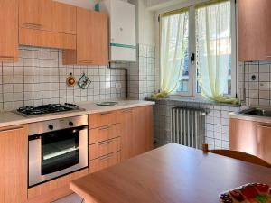 Η κουζίνα ή μικρή κουζίνα στο Garden - residence in the center of Barzio